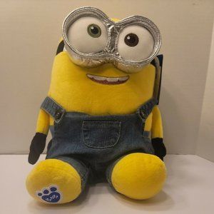 Build A Bear Despicable Me MINION Bob Clothes Overalls Stuffed Plush BABW 1 NWT